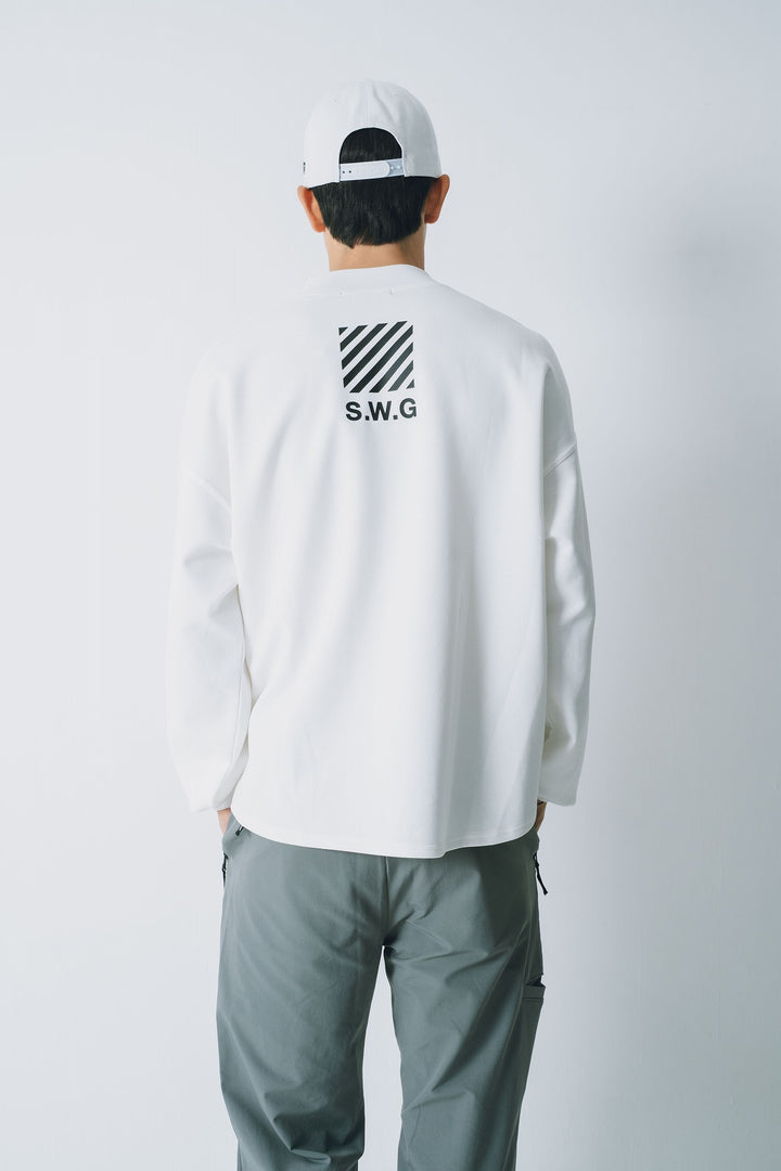 SWG PROJECT L/TEE, WHITE