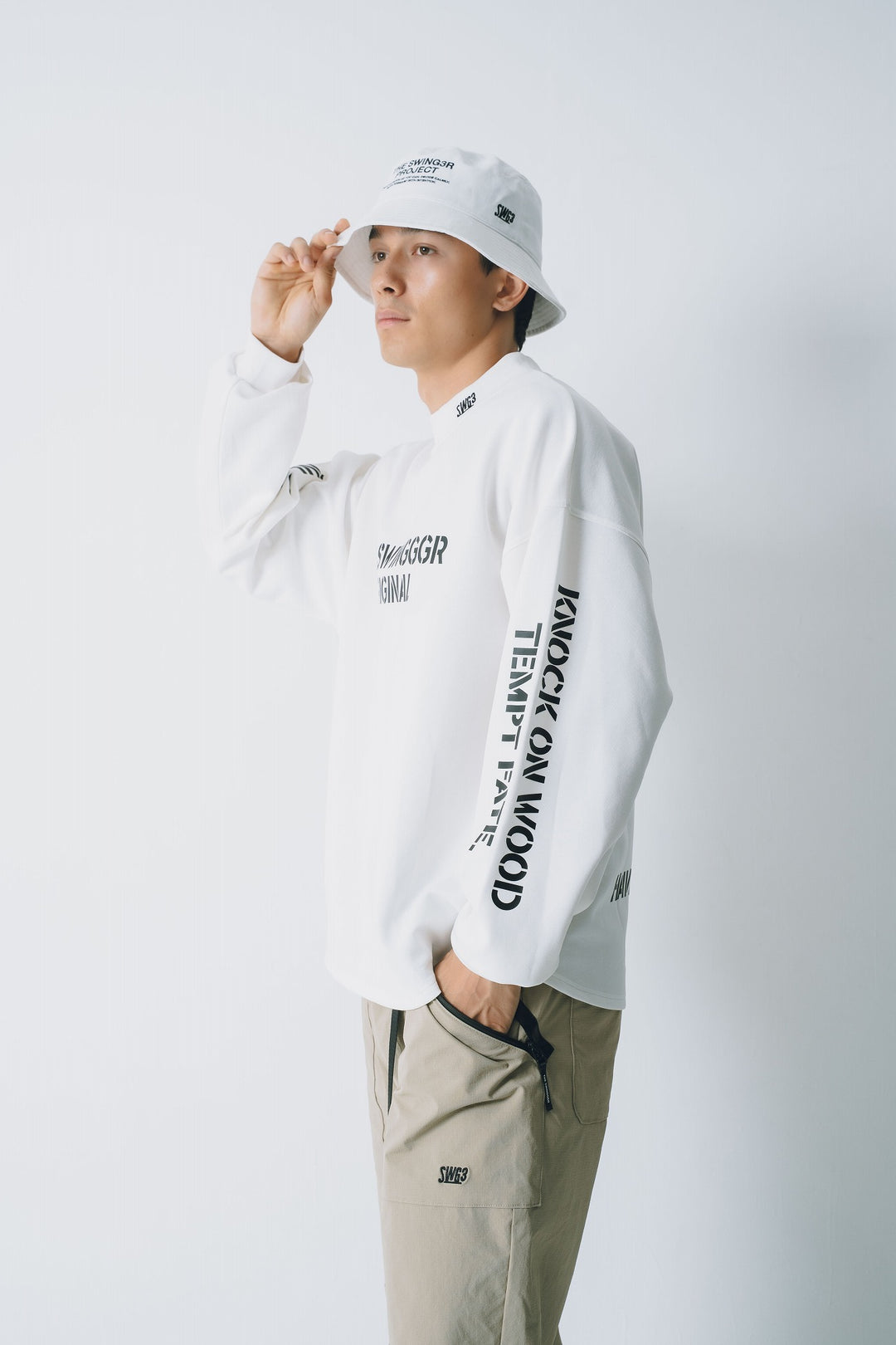 SWG ORIGINAL L/TEE, WHITE