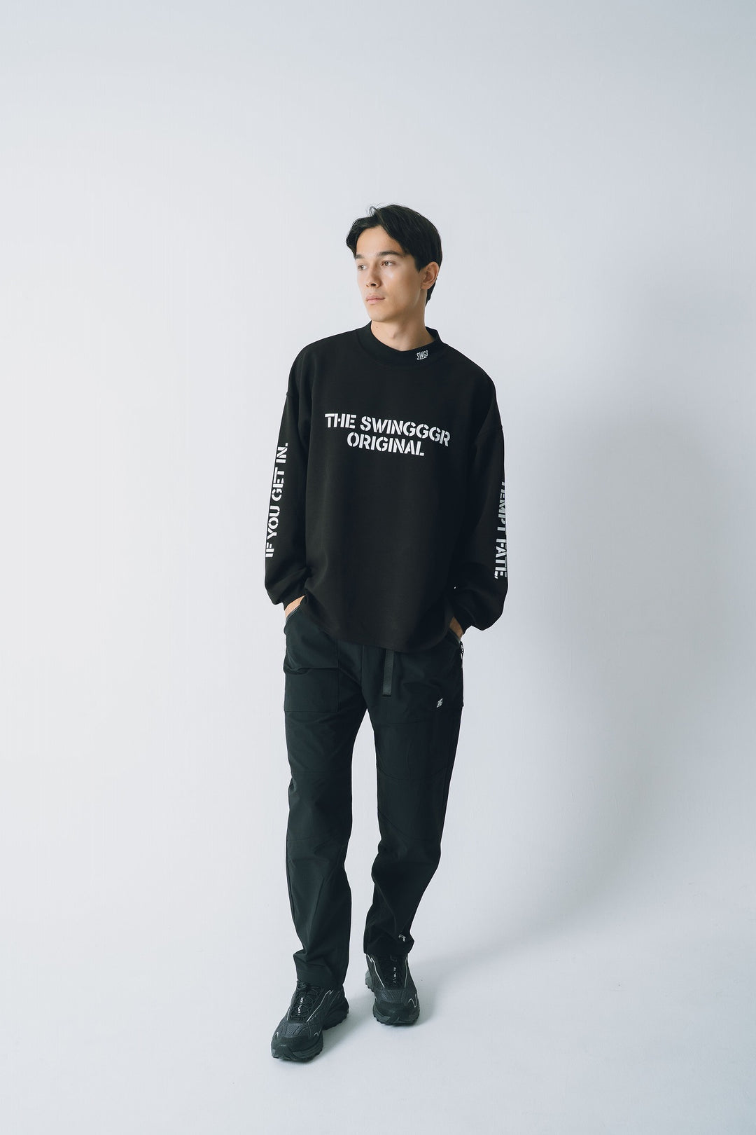 SWG ORIGINAL L/TEE, BLACK