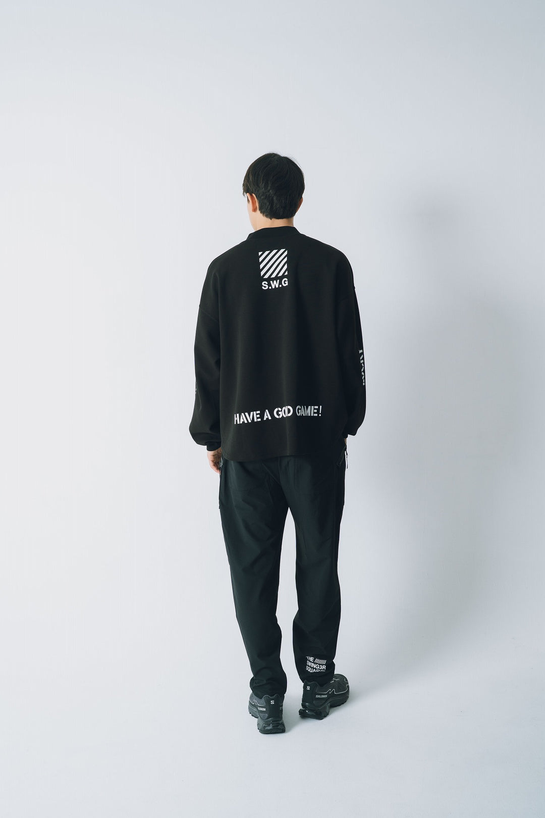 SWG ORIGINAL L/TEE, BLACK