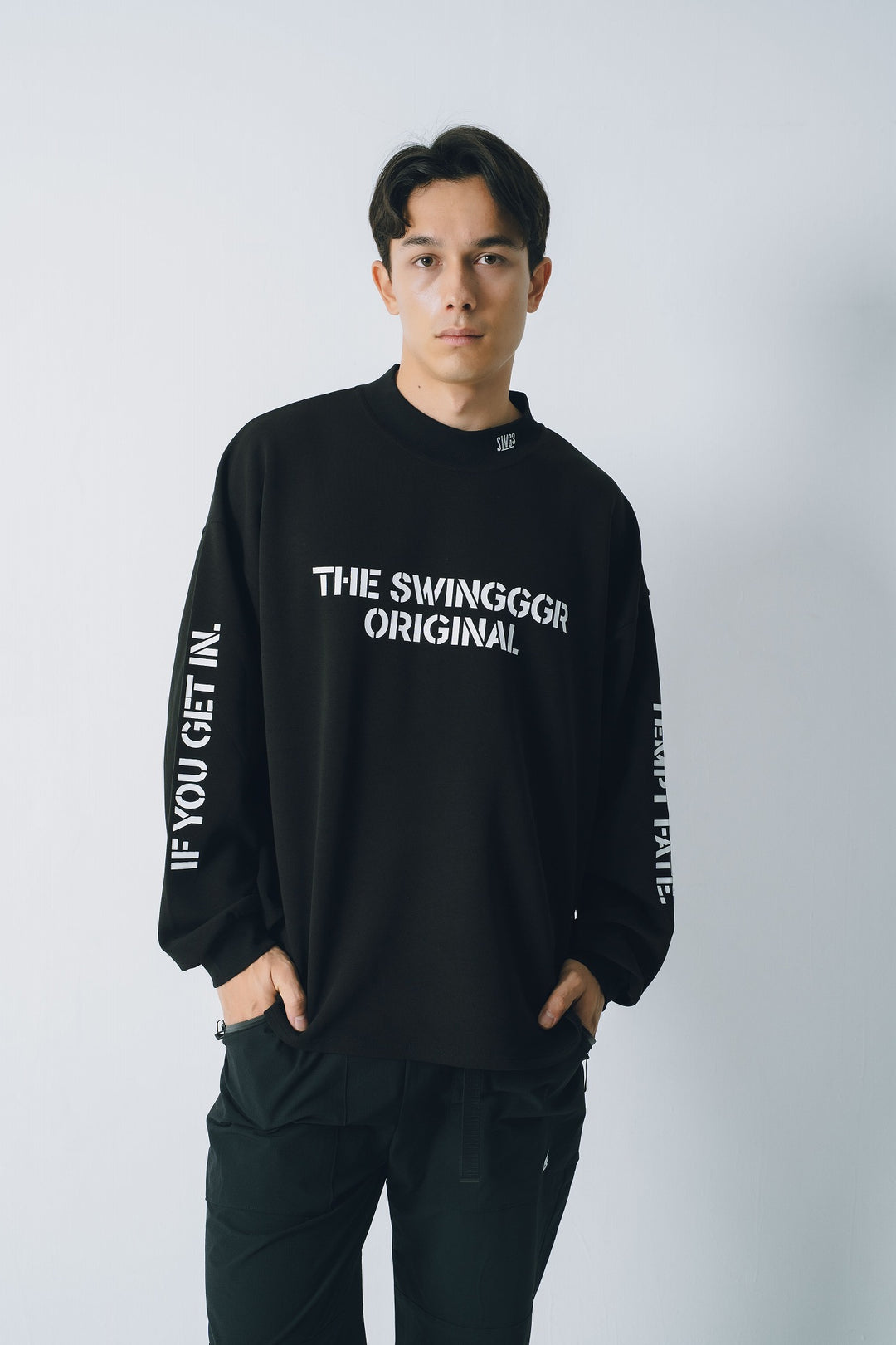 SWG ORIGINAL L/TEE, BLACK