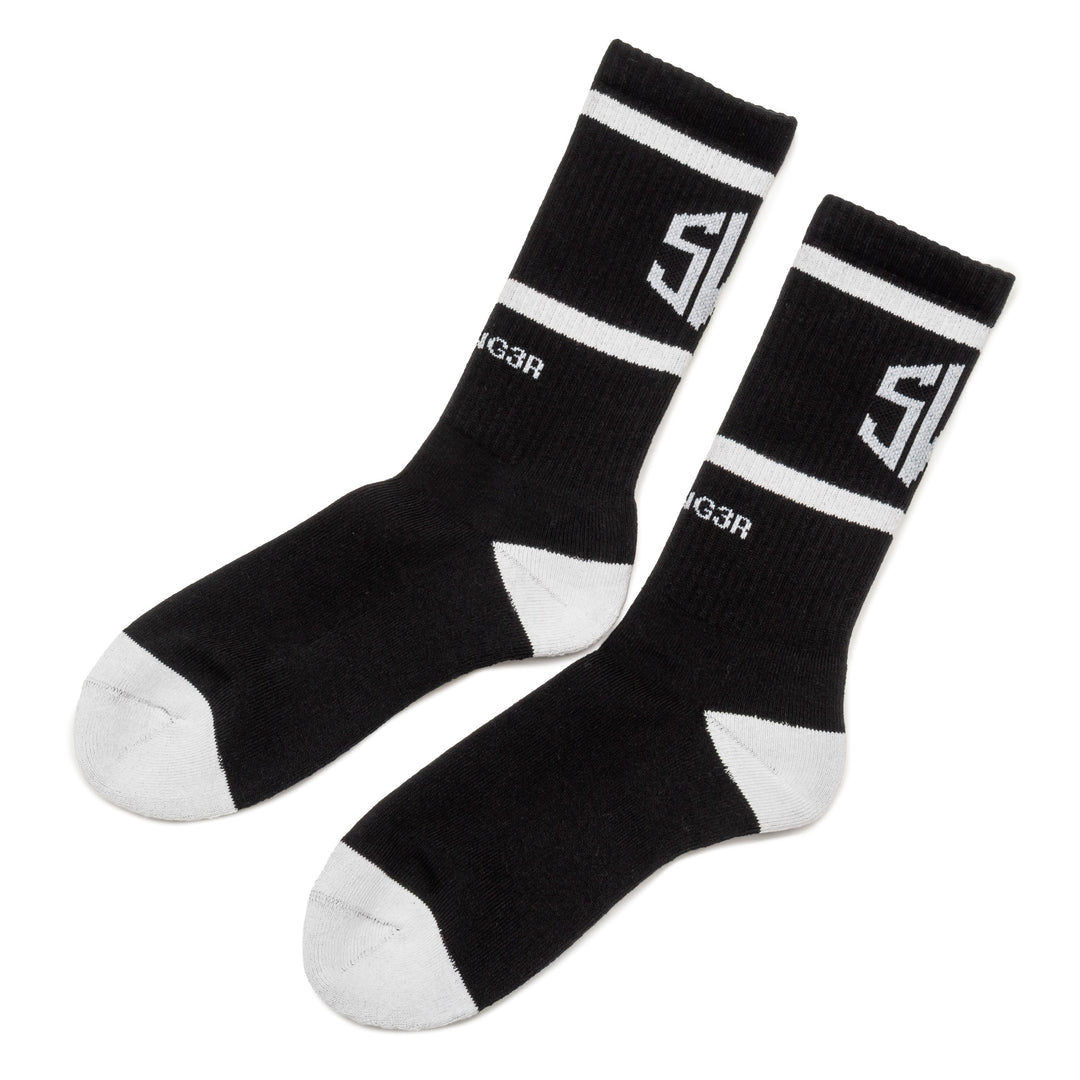 SWG LOGO LINE SOX, BLACK