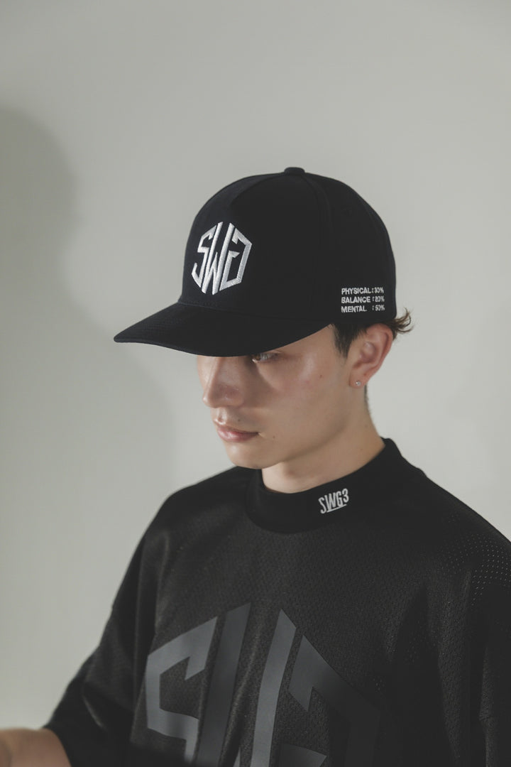 SWG B.B. CAP, BLACK