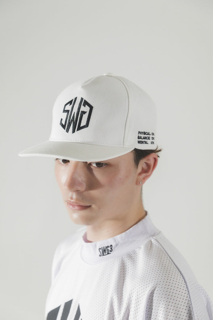 SWG B.B. CAP, WHITE